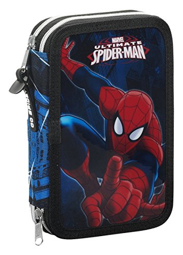 - plumier double, 34 pièces, bleu (safta 411543...