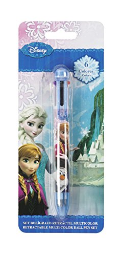 Stylo Bille multimine 6 couleurs Frozen Reine d...