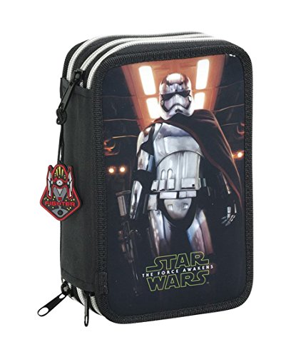 STAR WARS - Plumier triple, 41 pièces, 13 x 21 ...