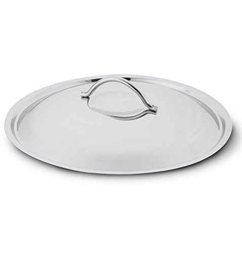 Couvercle de poêle en acier inoxydable 18/10 36...