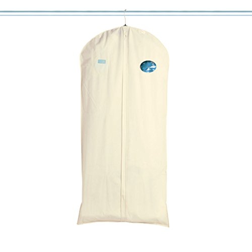 2036 housse pour vêtement anti mites beige