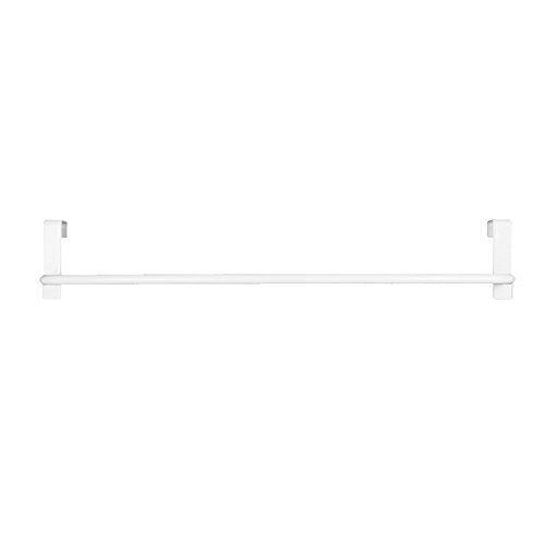 6085 porte serviette fer peint blanc 38 x 10 x ...