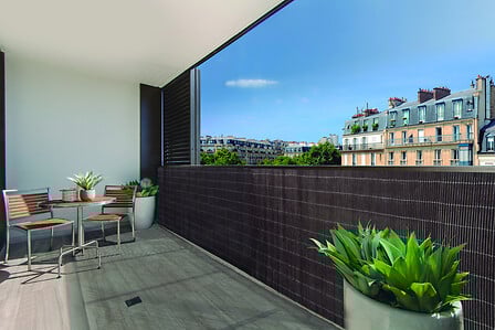 NORTENE Canisse FENCY TWIN 1x3m marron