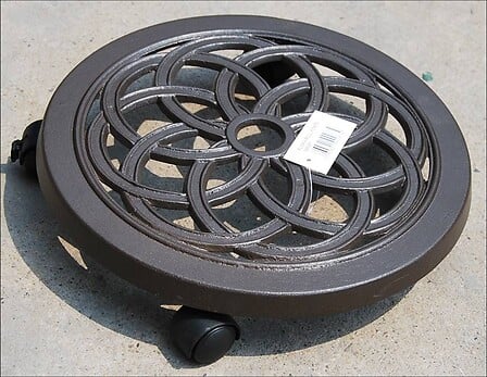 NORTENE Roule pot Aluminium Diam 30 cm