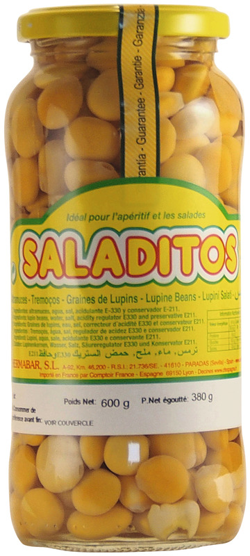 Saladitos GRAINES DE LUPINS Saladitos code EAN 8413295800514 