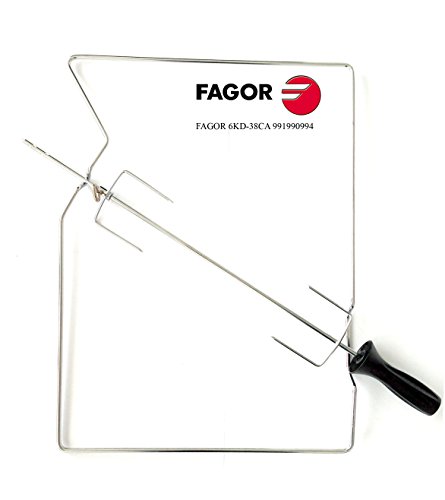 tournebroche poulet kebab pour barbecue Fagor F...