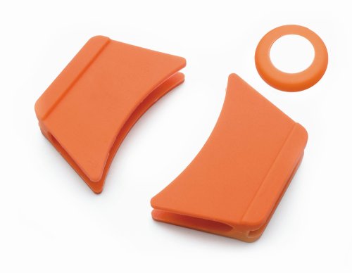 R25921c poignées pour faitout silicone orange 8414271098918 Lacor