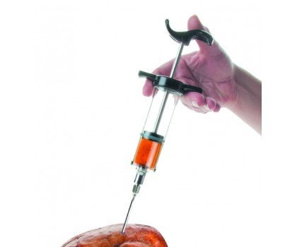 61418 seringue à jus pour cuisine acrylique tra...