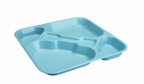 66951 plateau self-service en polypropylène bleu 33 x 33 cm 8414271669514 Lacor