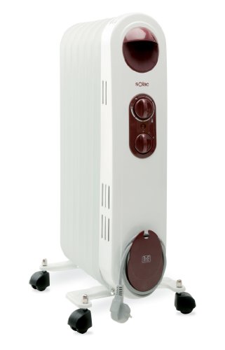 Ra8017 radiateur à huile compact 7 éléments 1500 w