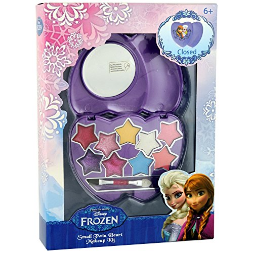 La Reines des Neiges Reine des Neiges Frozen Palette de Maquillage en Forme de Cœur et Etoiles 13 Pièces code EAN 8414640175745 