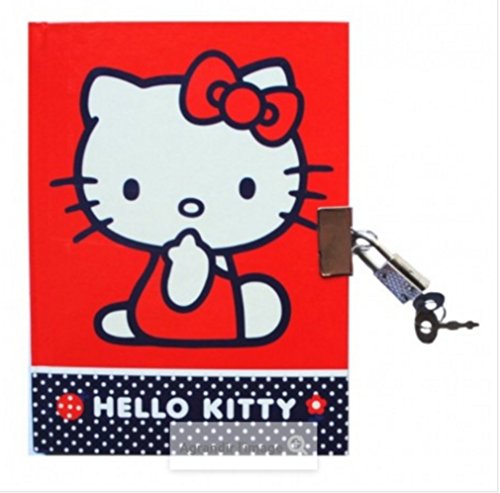 1 JOURNAL INTIME HELLO KITTY CARNET SECRET CADE...