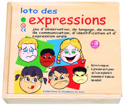 Sapin Malin - sm56289 - jeu de société - loto des expressions de visage code EAN 8416040562897 