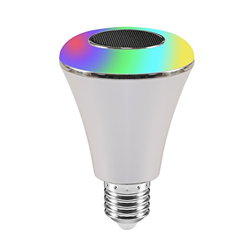 Speaker Bulb, Smart Bulb, NANAMI Ampoule intelligente Bluetooth 4.0 LED ampoule en fonctionnement APP iPhone et smartphones Android--Blanc 8419221080616 NANAMI Speaker Bulb, Smart Bulb, NANAMI Ampoule intelligente Bluetooth 4.0 LED ampoule en fonctionnement APP iPhone et smartphones Android--Blanc 8419221080616 NANAMI
