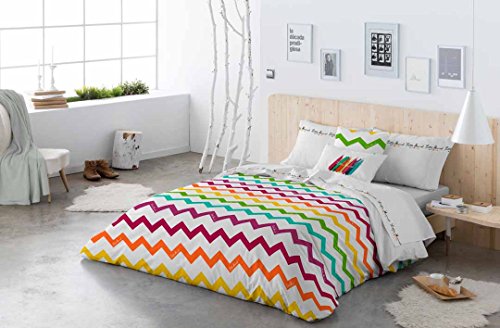 HOUSSE DE COUETTE 220x220 MYRIAM MULTI