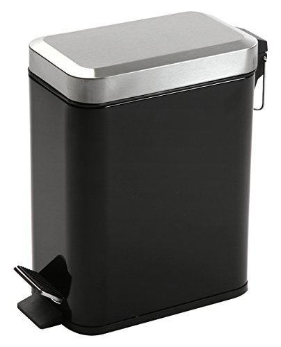 10370354 poubelle rectangulaire 5 l cuir couleu...