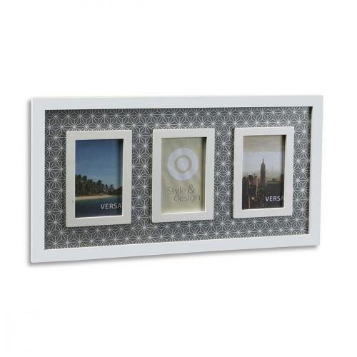 Cadre photo - Cadre Photo 3 Vues Horizontal Bla...