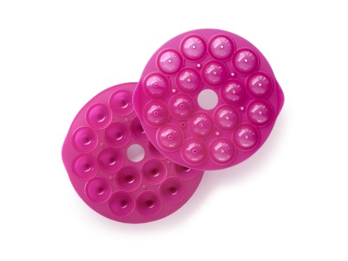 Lékué 0215018R15M017 Pop Cake 18 Cavité Rose Si...