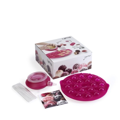 3000010surm017 kit cake pops silicone platine rose