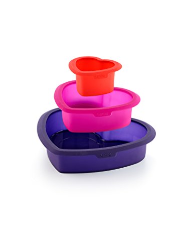 1210401surm017 coeur moule à gâteau silicone mu...