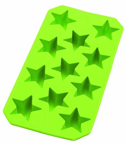 Bac à glaçons étoile 13 cavités vert slim