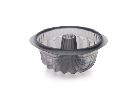 Crystal silicone kouglof 22 cm gris translucide