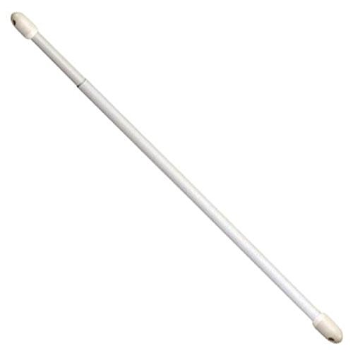 Tringle à rideaux extensible ovale blanc 40-60 ...