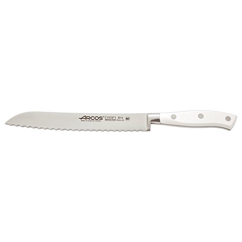 Couteau à pain riviera-blanc mm 200 (coffret)