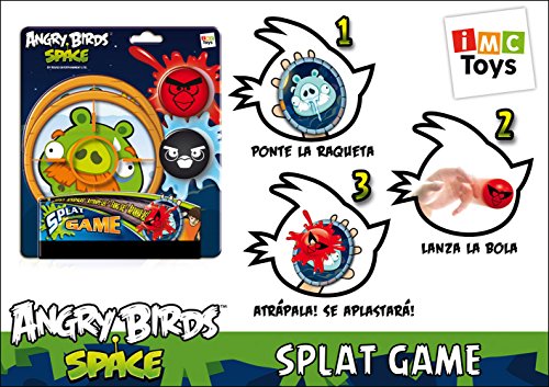 Angry Bird - 035041 - jeu de plein air et sport - raquette & balle - splat shot ou catch code EAN 8421134035041 