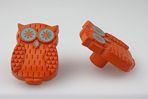 Amig Bouton de meubles bouton coffret bouton de tiroir pépinière en nylon -Divers motif - Hibou code EAN 8421250051260 