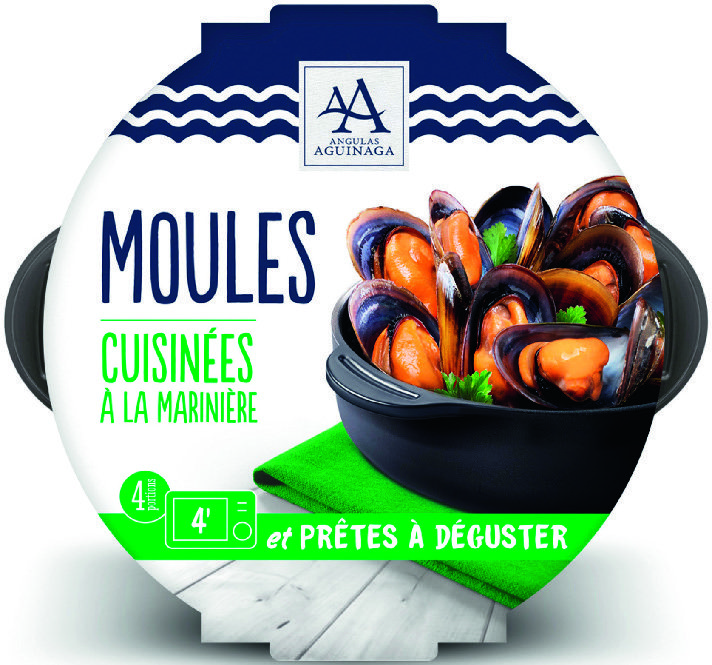 MOULES CUISINÉES À LA MARINIÈRE “ANGULAS AGUINAGA” code EAN 8422107001339 