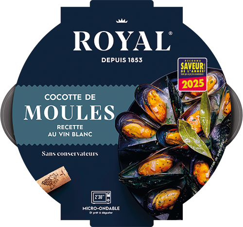 COCOTTE DE MOULES CUISINÉES AU VIN BLANC