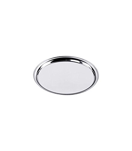 Plateau rond inox