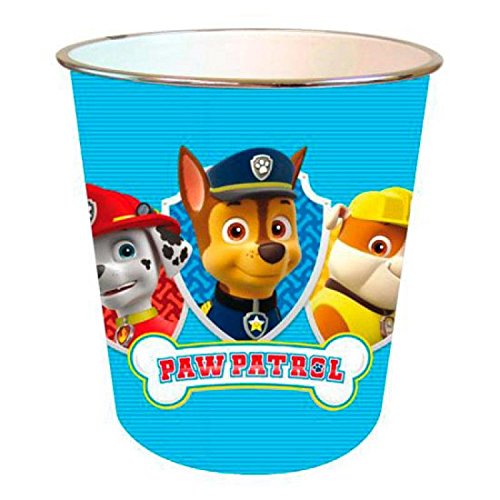 Pat Patrouille - Poubelle corbeille à papier bleu