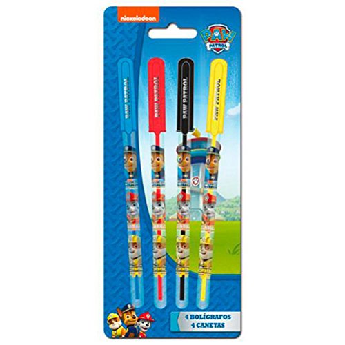 Pat Patrouille - 4 stylos à encre gel