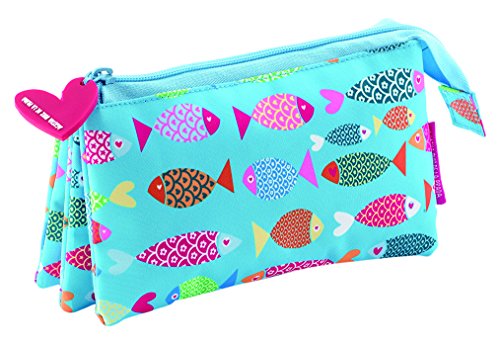 Agatha Ruiz de la Prada Trousse Scolaire Agatha Ruiz de la Prada Poissons Triple code EAN 8422593170281 