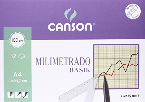 406323 papier millimétré 12 pages