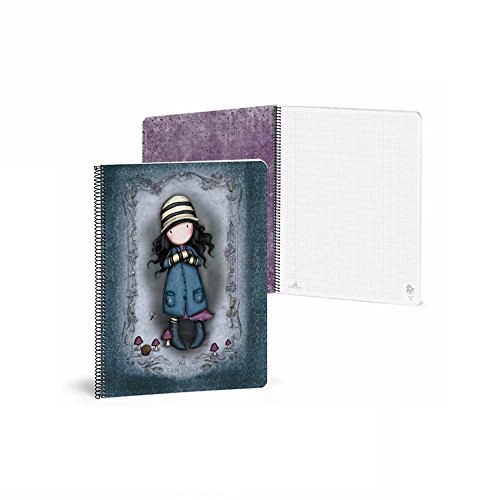 Llibreta spirale A4 80 fulls Gorjuss Nina Jaque...