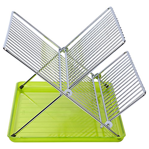 89040 égouttoir à vaisselle pliable chromé/méta...