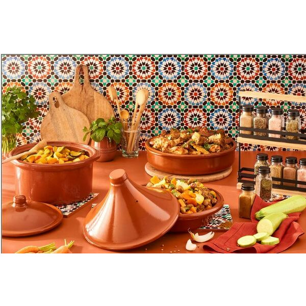  1- Tajine Ø 28 Cm En Terre Cuite code EAN 8423609118907 