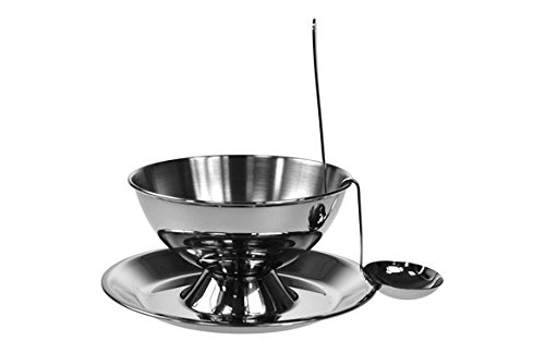 Saucière avec cuillère inox