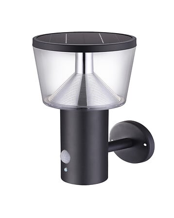 LUMIHOME Applique Solaire Dublin - Noir 8425347635418 LUMIHOME LUMIHOME Applique Solaire Dublin - Noir 8425347635418 LUMIHOME
