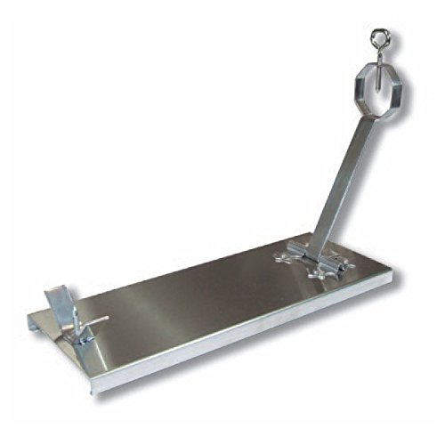 Flores Cortés 17813 Flores Cortés Support à jambon C pliable base en acier inoxydable code EAN 8426008178138 