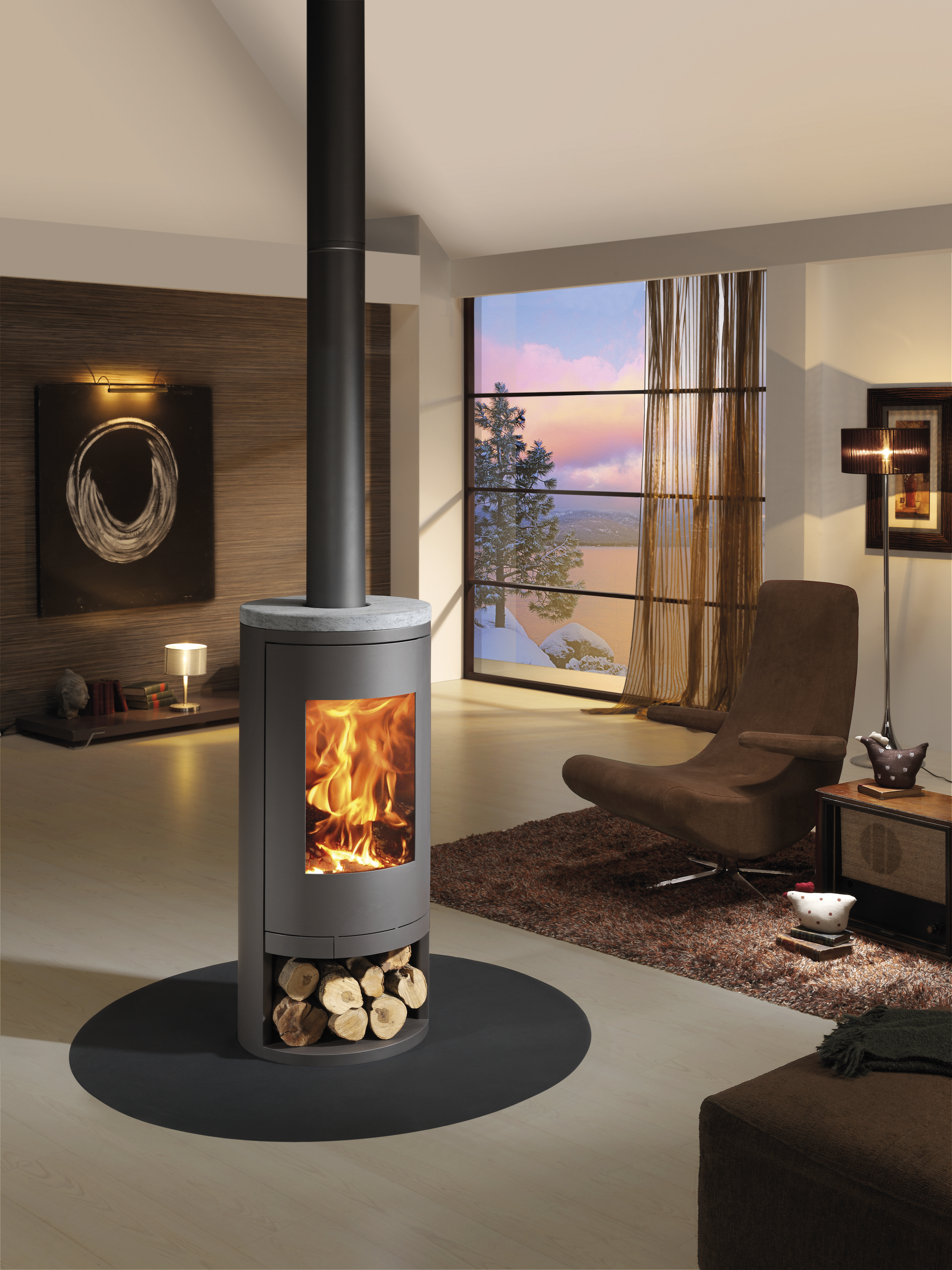 POÊLE À BOIS "SYDNEY" PANADERO code EAN 8426964182507 