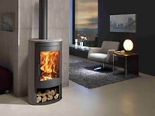 Poêle à bois ovale 3 Stones Eco