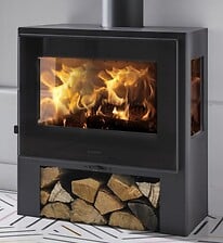 Poêle à bois Capri 3V - Anthracite - 5.9kW
