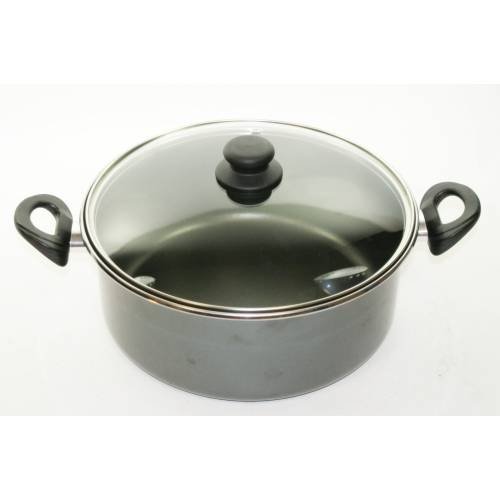 FAITOUT VITRINOR Ø 30 CM NOIRE EMAIL INDUCTION ...