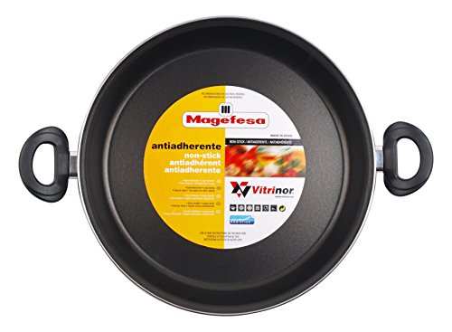 Megafesa  Glass - Plat à paëlla, diamètre 34 cm...