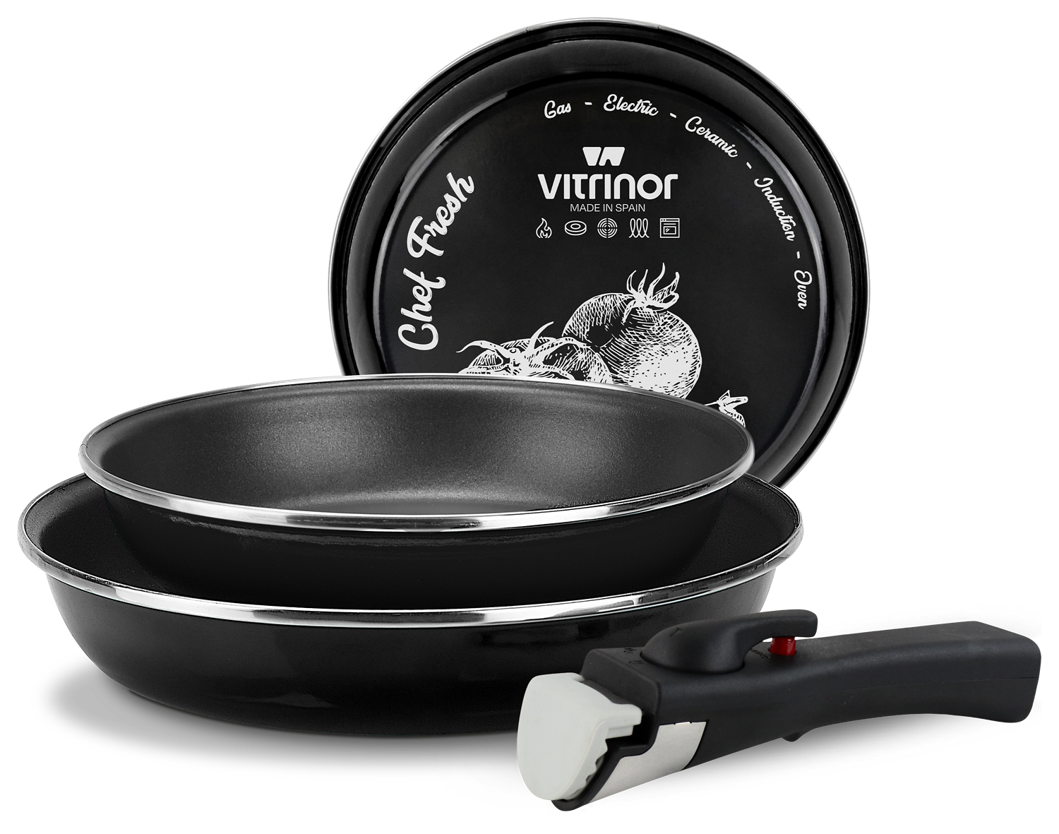  LOT 3 POELES AMOVIBLES code EAN 8427267152389 