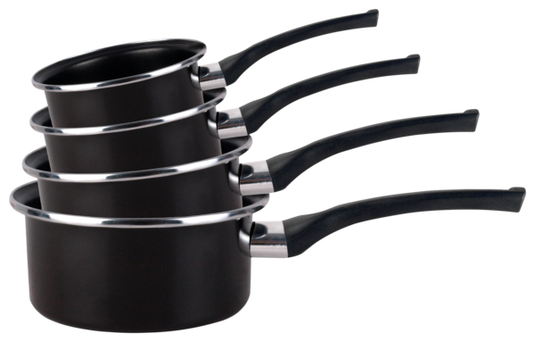 SARTAGO LOT DE 4 CASSEROLES EN ACIER
 code EAN 8427267245913 